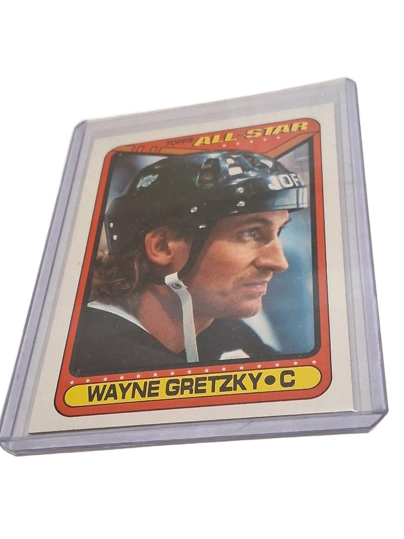 1990 O-Pee-Chee Wayne Gretzky All-Star ice hockey card #199
