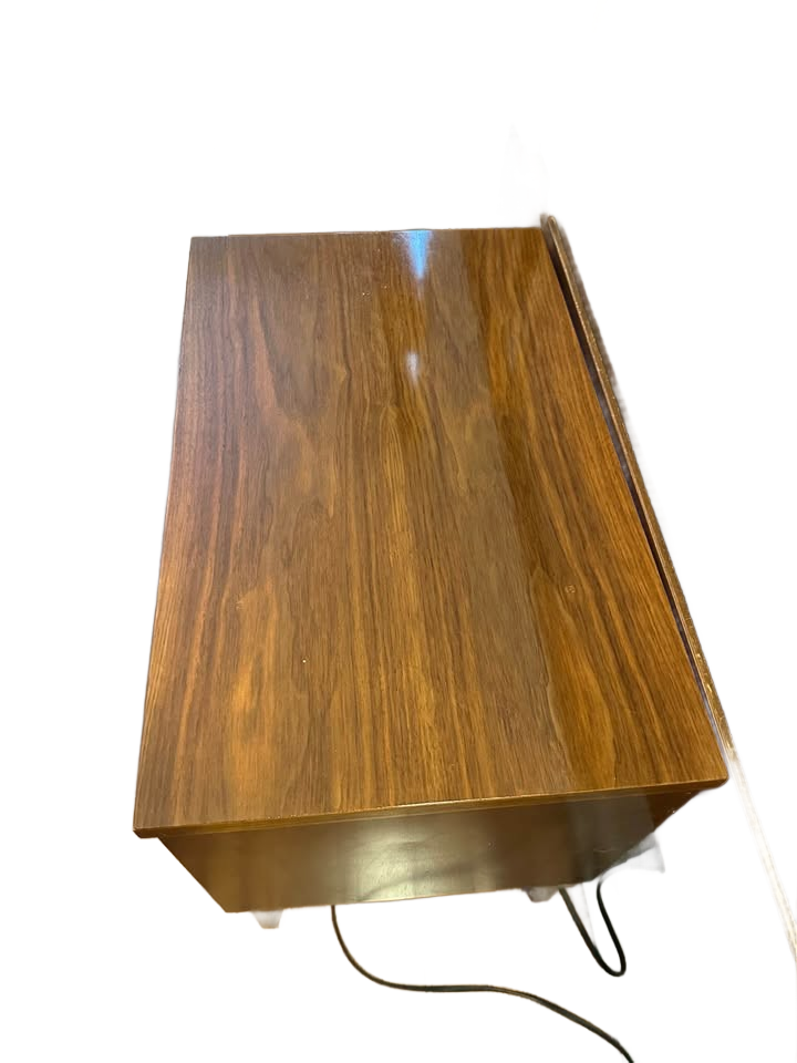 Mid Century Dixie King Headboard And Nightstands