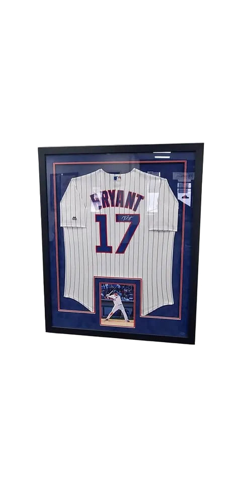 Kris Bryant Signed Chicago Cubs Jersey – Framed Authentic MLB Autograph – 2016 World Series Star