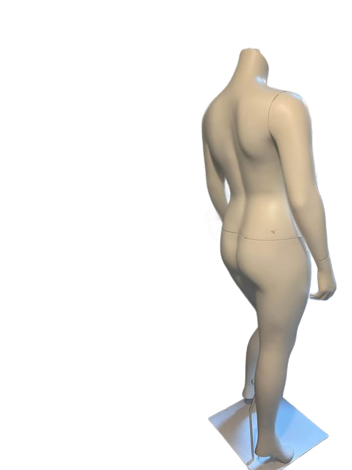 White female mannequin