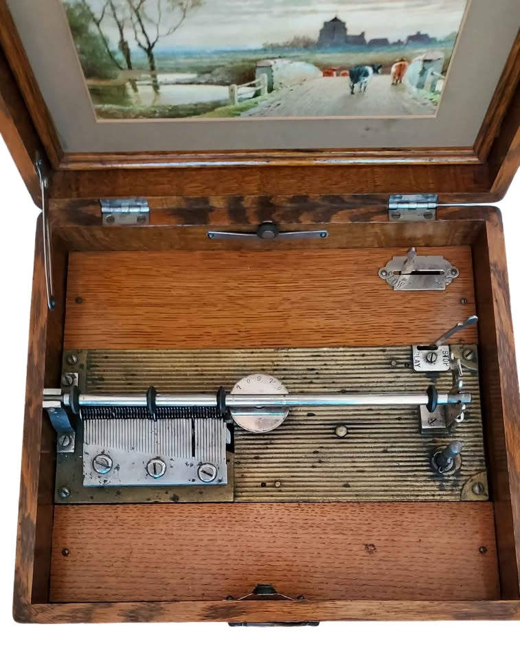 Antique Mira music box