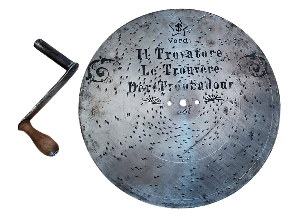 Antique Mira music box