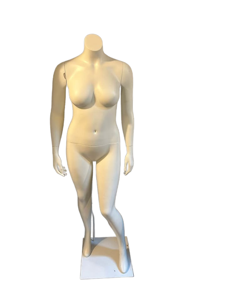 White female mannequin