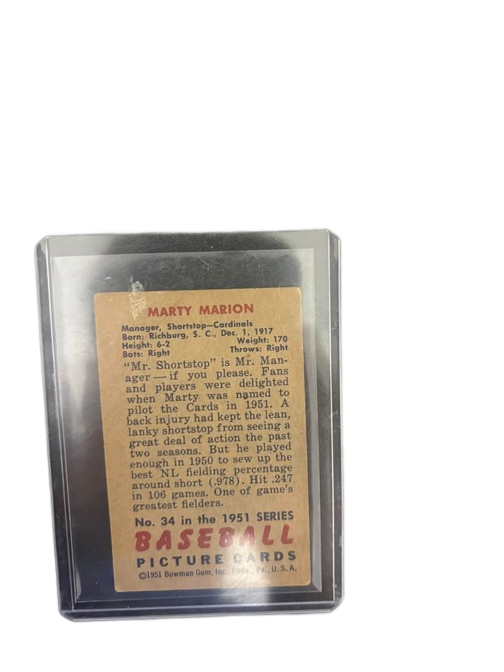 1951 bowman baseball cards