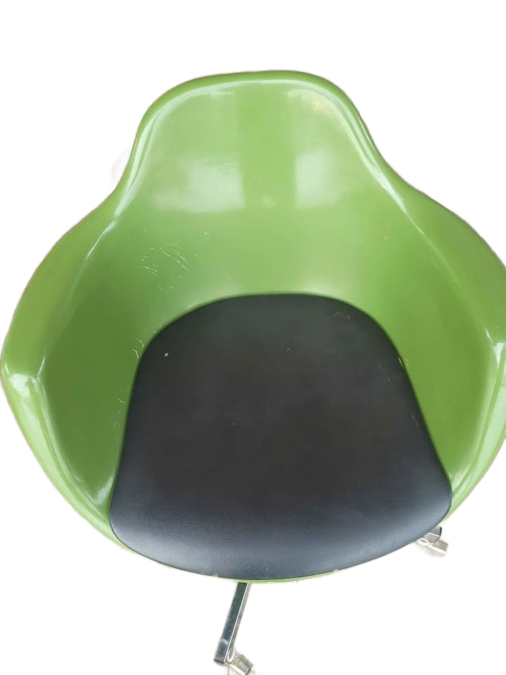 Vintage Krueger swivel coaster chairs