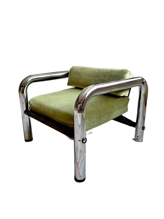Byron Botker Mohair Lounge Chair