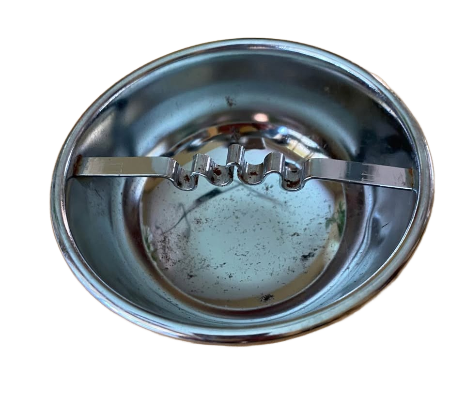 MCM Chrome Standing Floor Ashtray