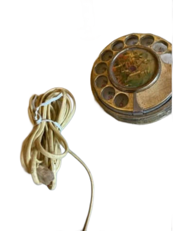 Vintage Rare Sultans Phone Table