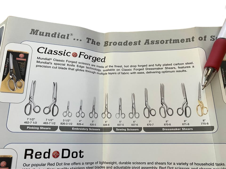 Scissors-Mundial Gold Collection Edition 8” & 4”-gold plated handles