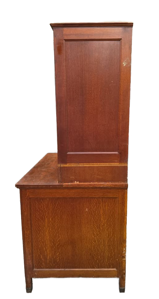 Antique Map Cabinet