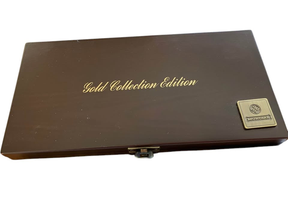 Scissors-Mundial Gold Collection Edition 8” & 4”-gold plated handles