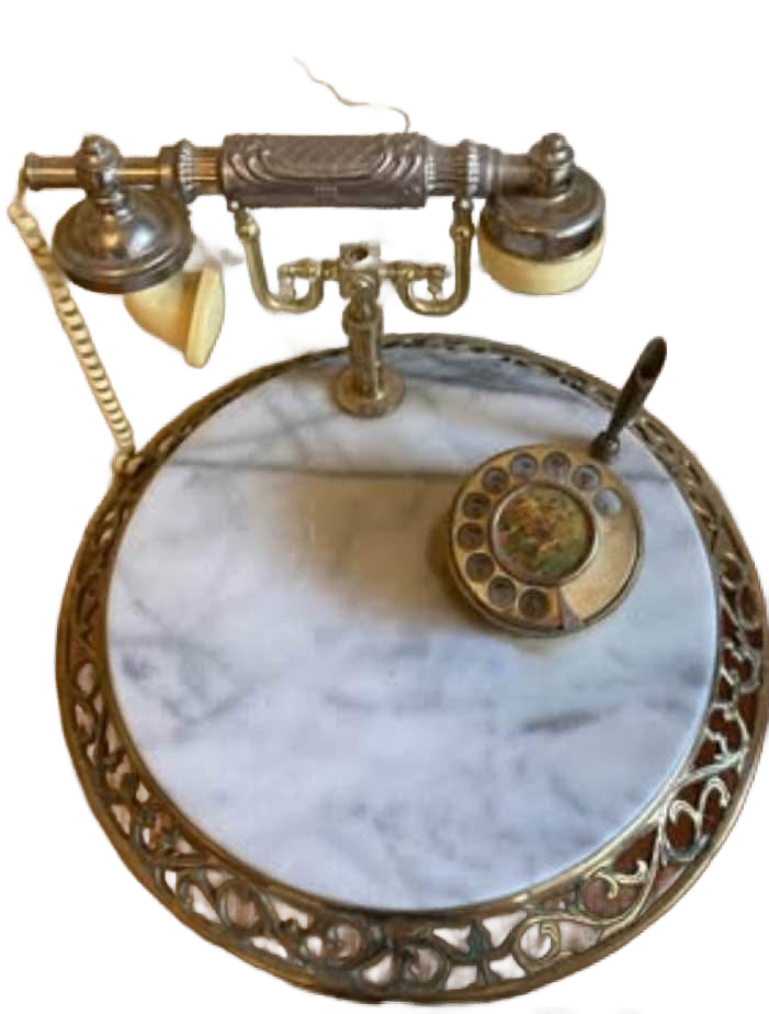 Vintage Rare Sultans Phone Table
