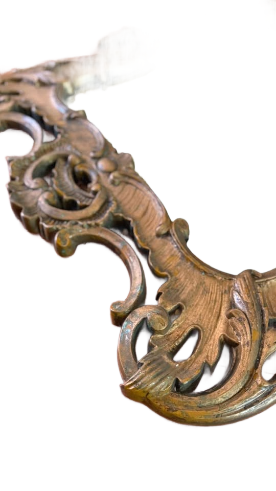 Mid-Century Rococo Gilt-wood Looking Glass Mirror by Turner Company