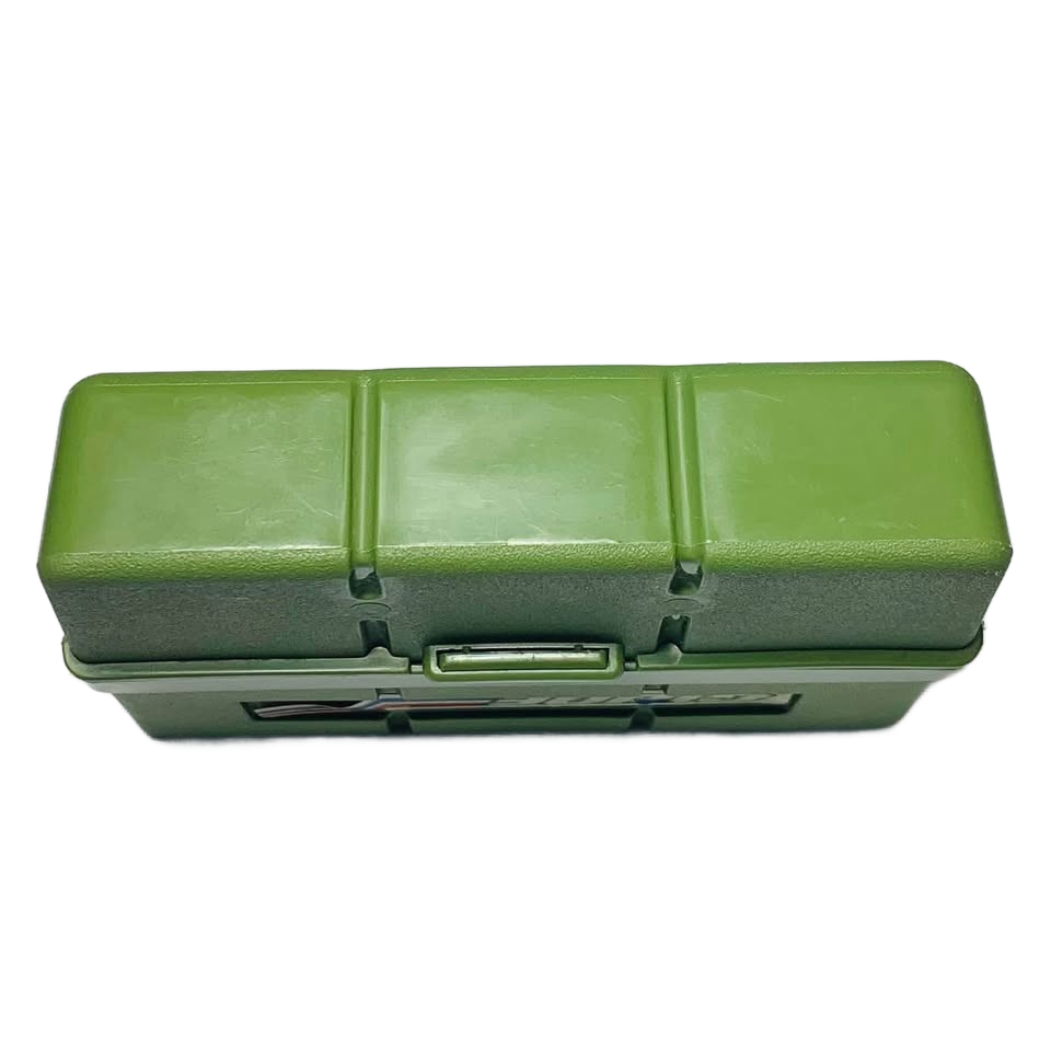 Vintage 1983 Hasbro G.I. Joe Pocket Patrol Pack Figure Holder Belt Clip Case Green