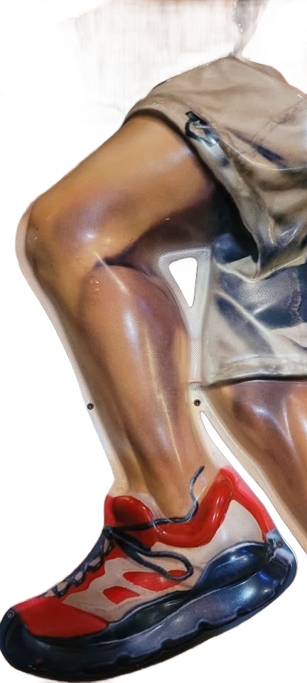 Vintage Coca-Cola 3-D Plastic Mountain Rock Climber Advertising Sign w\ Rope