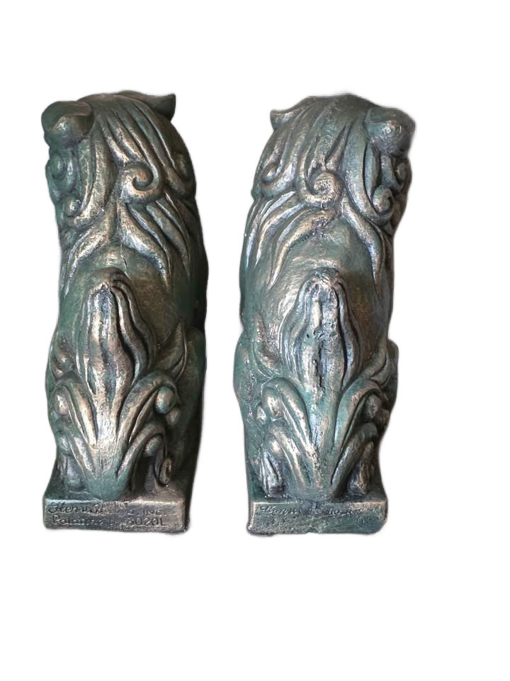 Foo dogs chinese Stone Imperial Palace Henry Studio