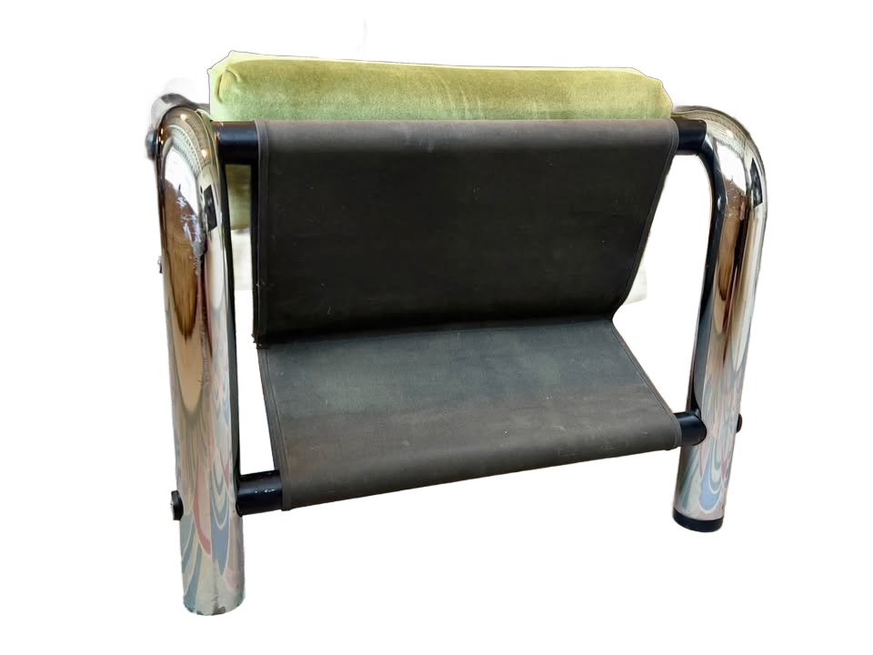 Byron Botker Mohair Lounge Chair