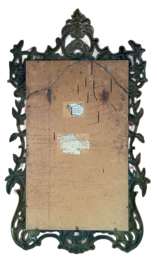Mid-Century Rococo Gilt-wood Looking Glass Mirror by Turner Company