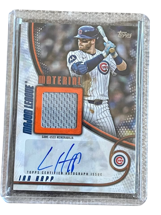 2025 Topps Baseball Ian Happ Chicago Cubs MMAU-IH