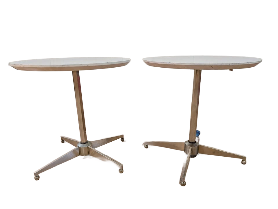 mid century modern side tables, arne jacobson