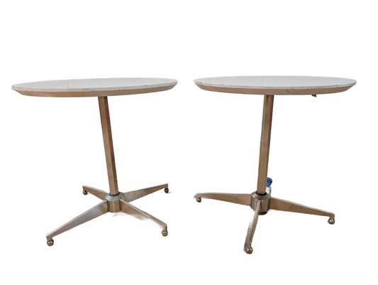 mid century modern side tables, arne jacobson
