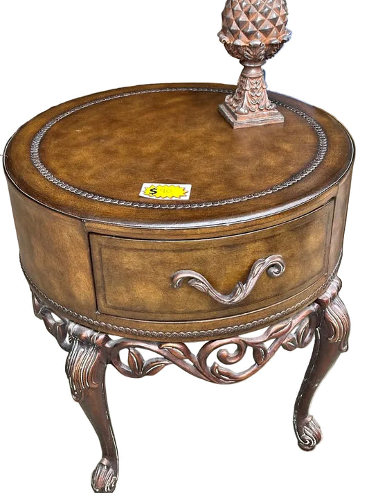 Unique conversation end table