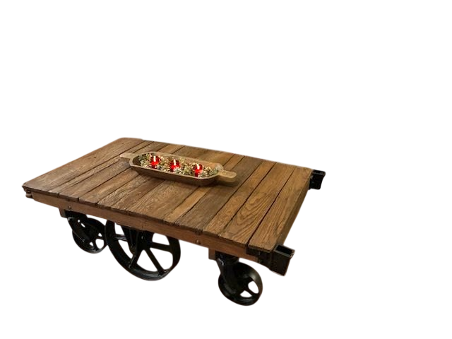 Railroad Cart Coffee Table