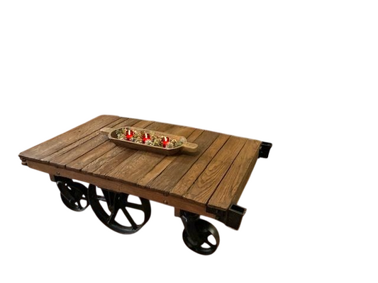 Railroad Cart Coffee Table
