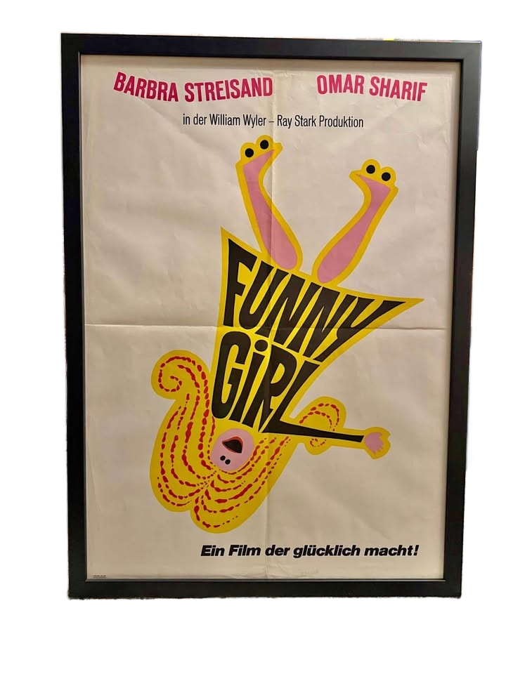 Vintage movie posters- framed