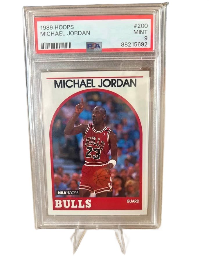1989 Hoops Michael Jordan PSA 9