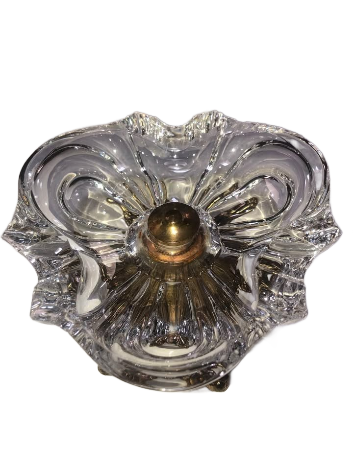Vintage Antique Glass Ashtray