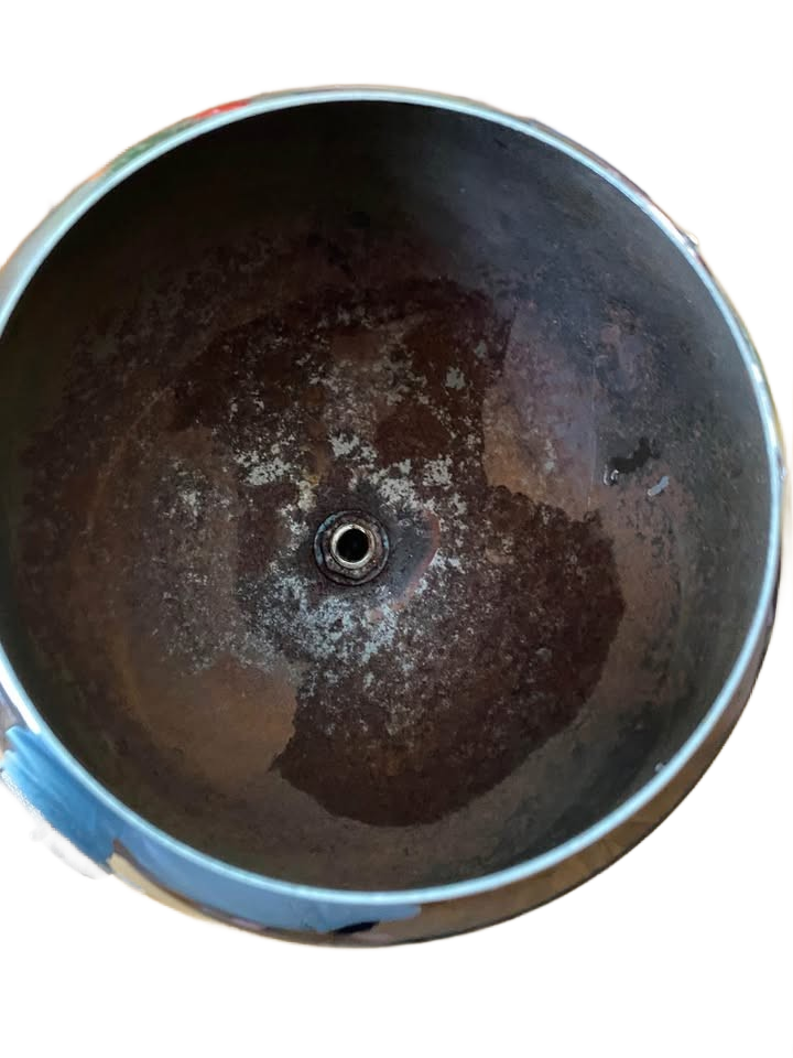 MCM Chrome Standing Floor Ashtray