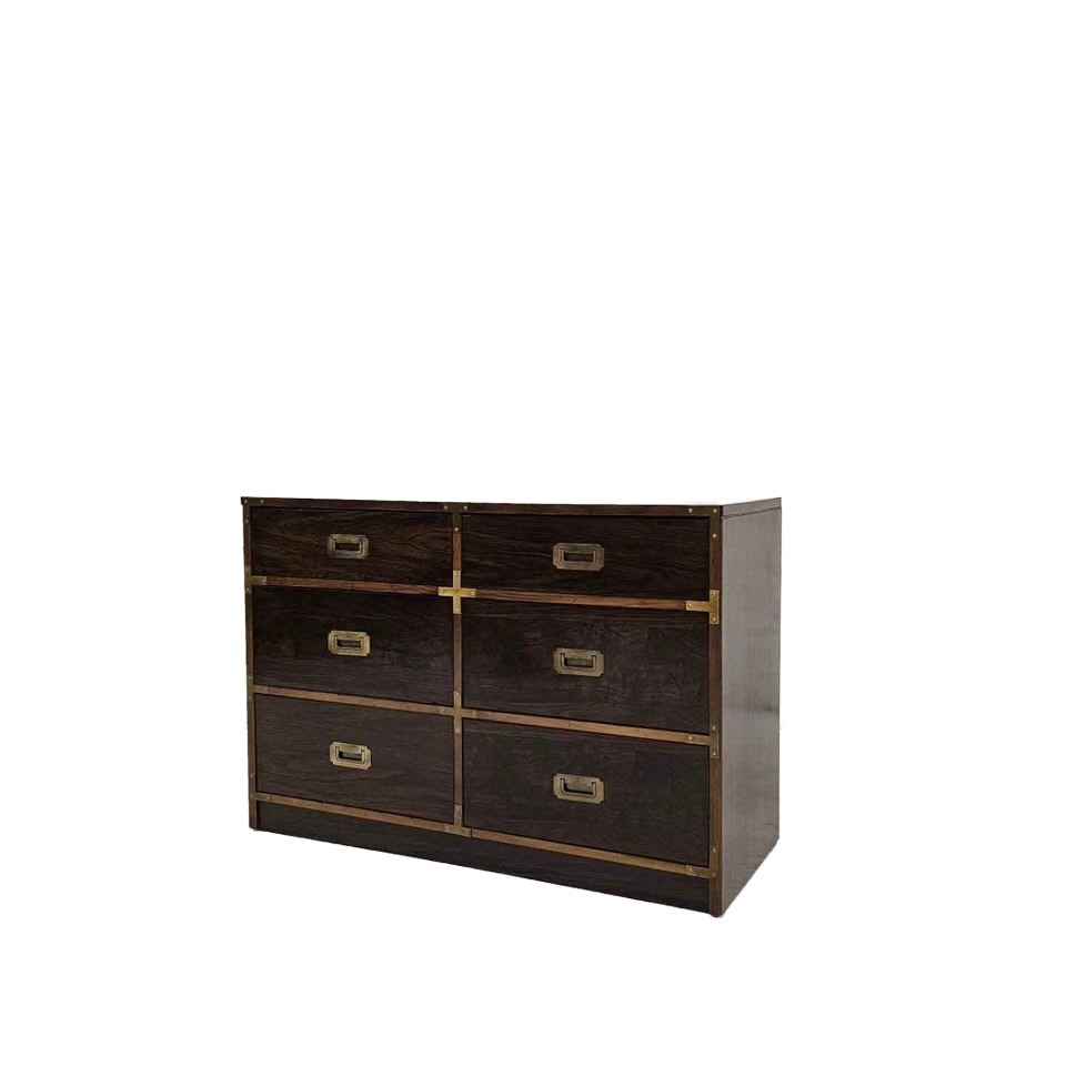 Vintage MCM Campaign Style Dresser