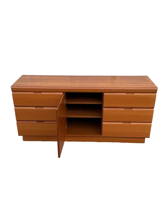 MCM teak dresser