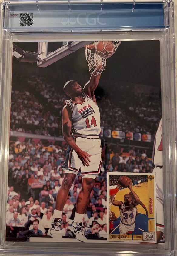 Shaquille O’Neal Beckett basketball monthly issue 10/1992 issue #27 CGC 9.6