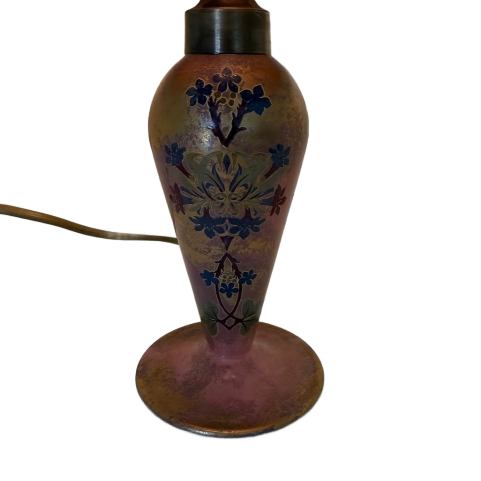 Authentic Murano Glass Table Lamp by Maestro J. Cenedese – Handcrafted