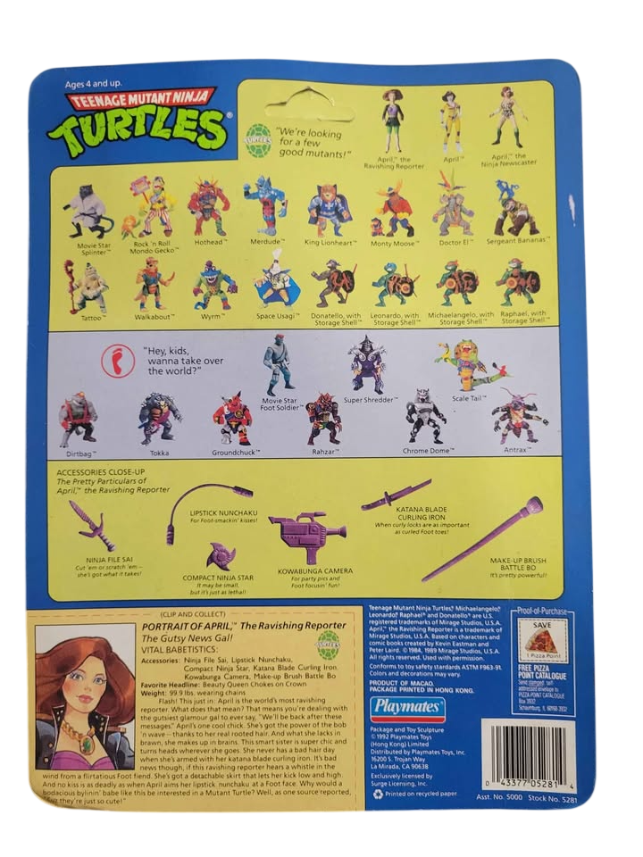 TMNT April Action Figure