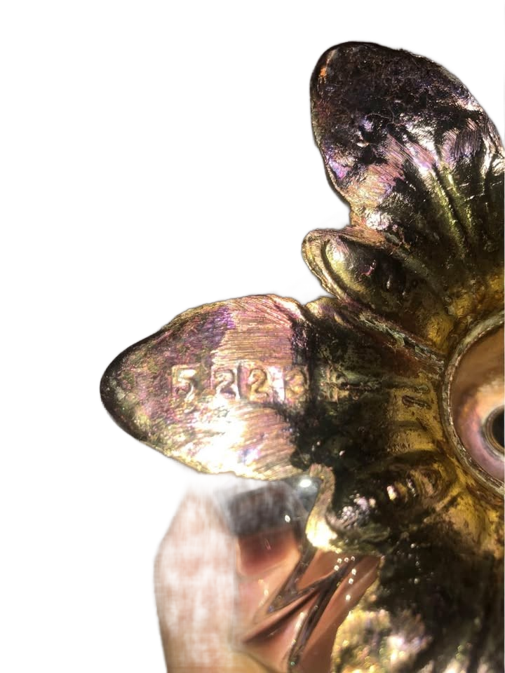 Vintage Antique Glass Ashtray