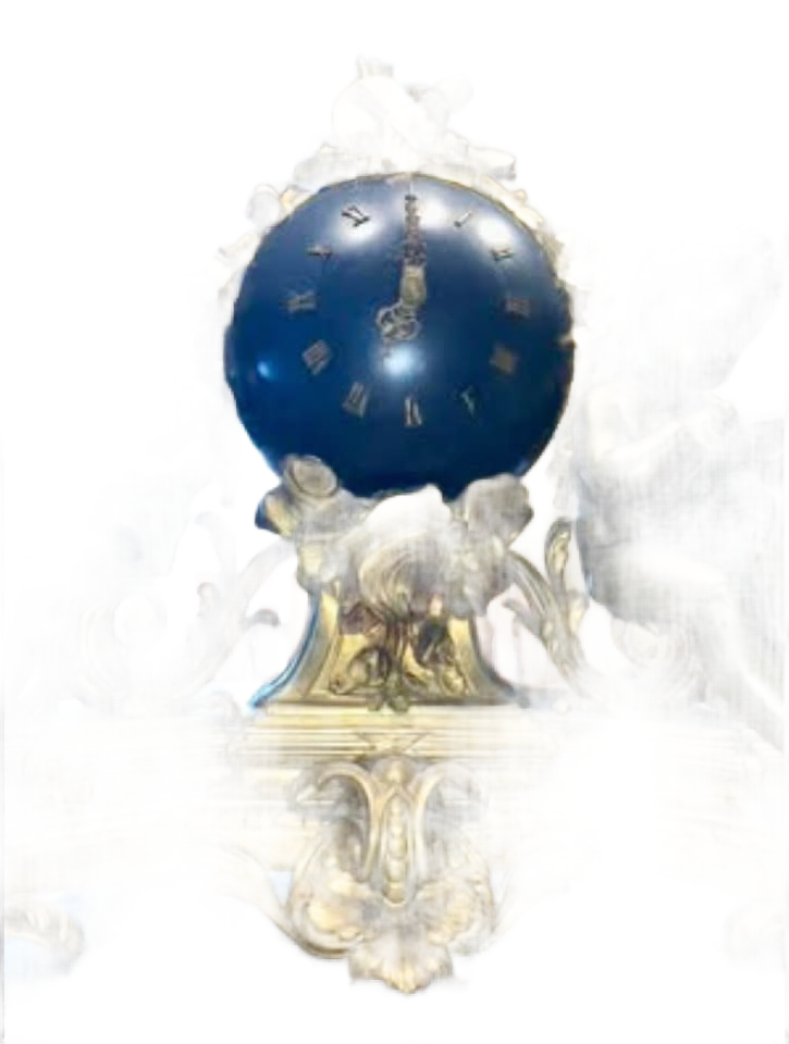 ANTIQUE FRENCH MANTLE CLOCK BY DENIERE