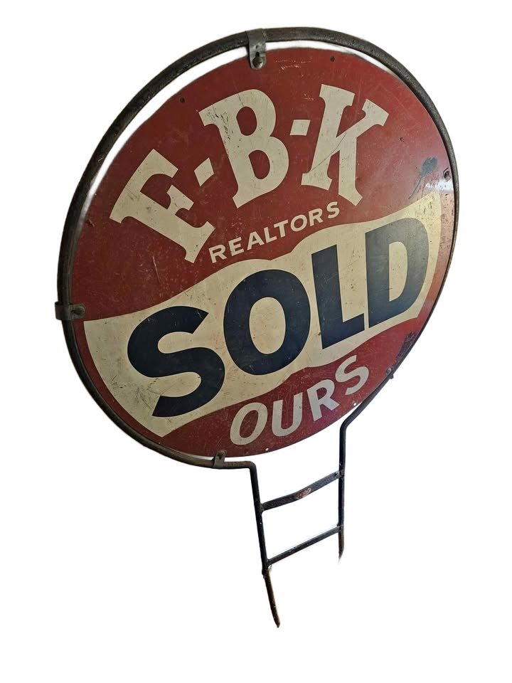 Vintage Metal Sign