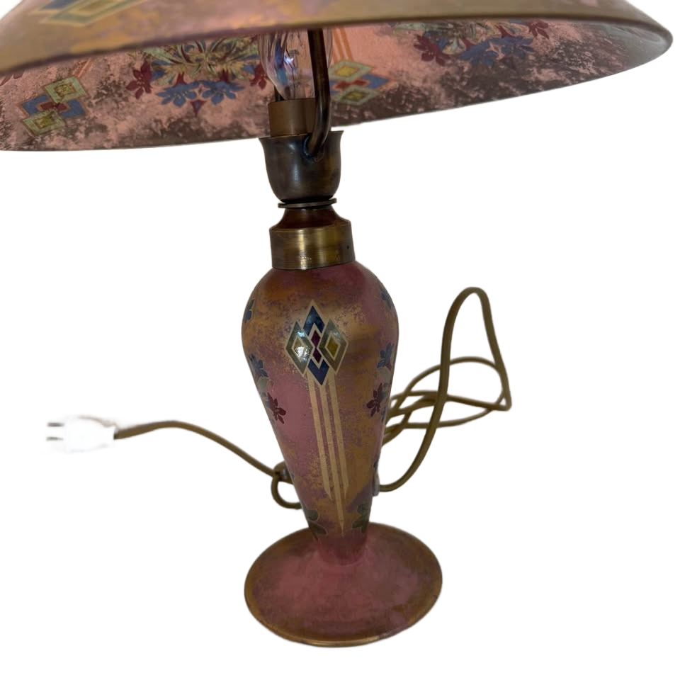 Authentic Murano Glass Table Lamp by Maestro J. Cenedese – Handcrafted