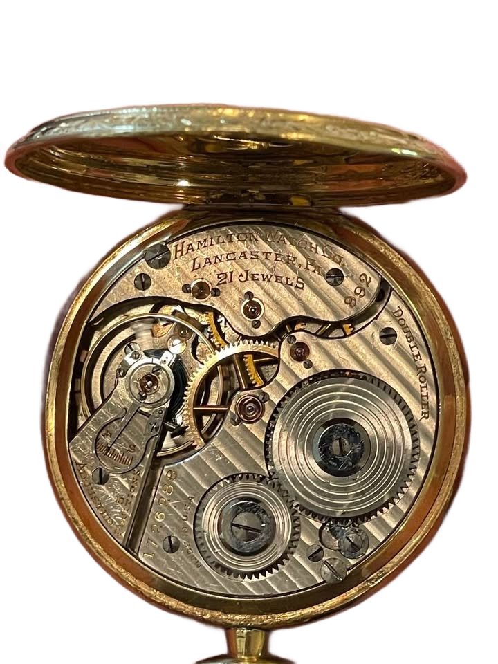 Hamilton 21 jewel pocket watch