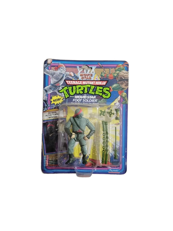 TMNT Super Shredder and Foot Soldier Action figures