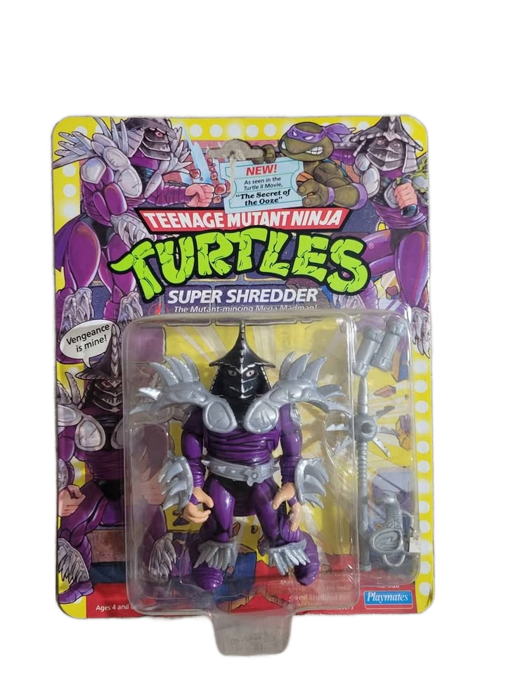 TMNT Super Shredder and Foot Soldier Action figures