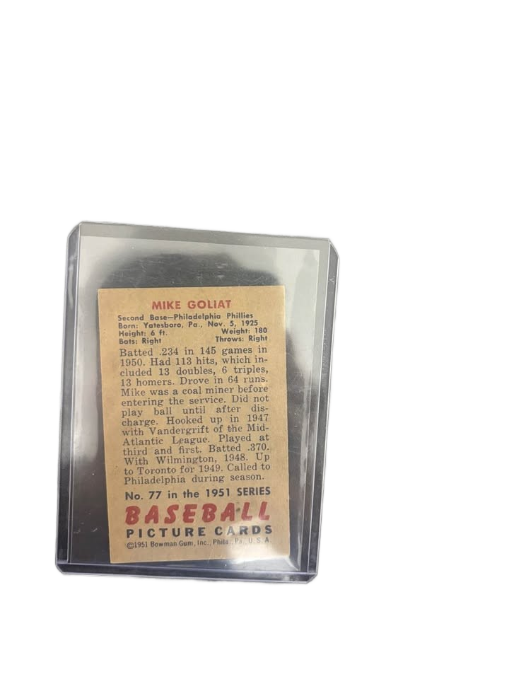 1951 bowman baseball cards