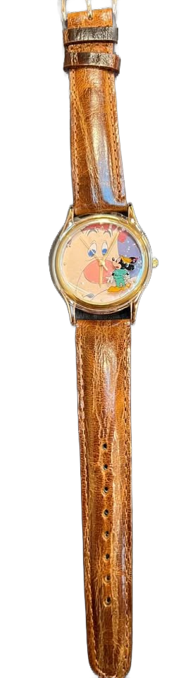 Vintage Mickey and the Beanstalk watch NEW IN BOX