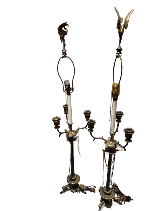 Antique two lamps