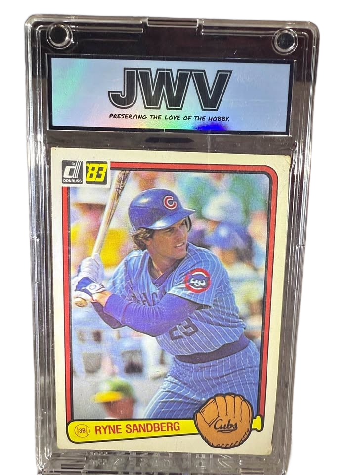 1983 Donruss Ryne Sandberg Rookie RC #277 – Chicago Cubs HOF Legend