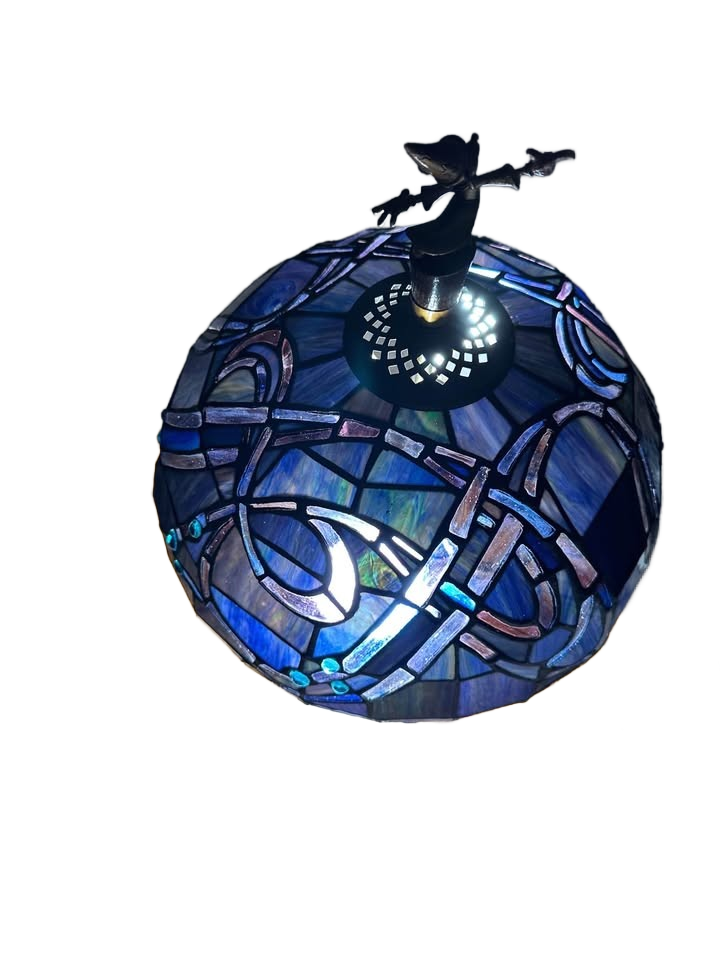 Tiffany style Disney Fantasia Sorcerer Mickey lamp