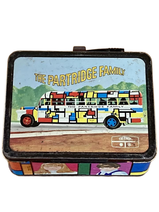 Vintage - 1971 The Partridge Family Metal Tin Lunch Box, No thermos